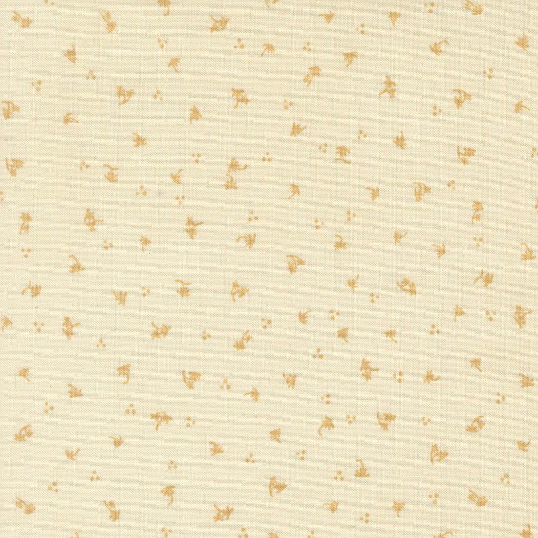 Sunlit Ruins - Sacred Blossoms - Cream Tan