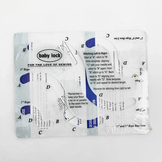 3/16" Rope Template - Low Shank