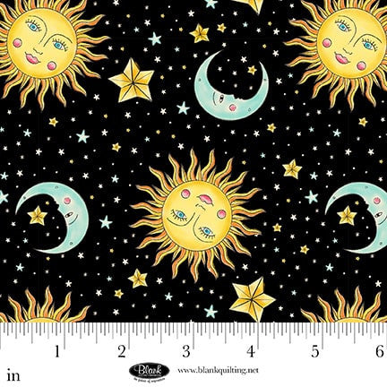 Ink Chronicles - Sun. Moon & Stars - Black