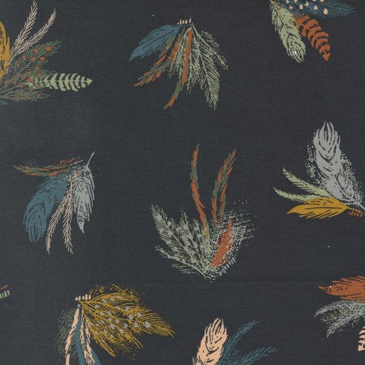 Woodland & Wildflowers - Feather Fiends - Charcoal