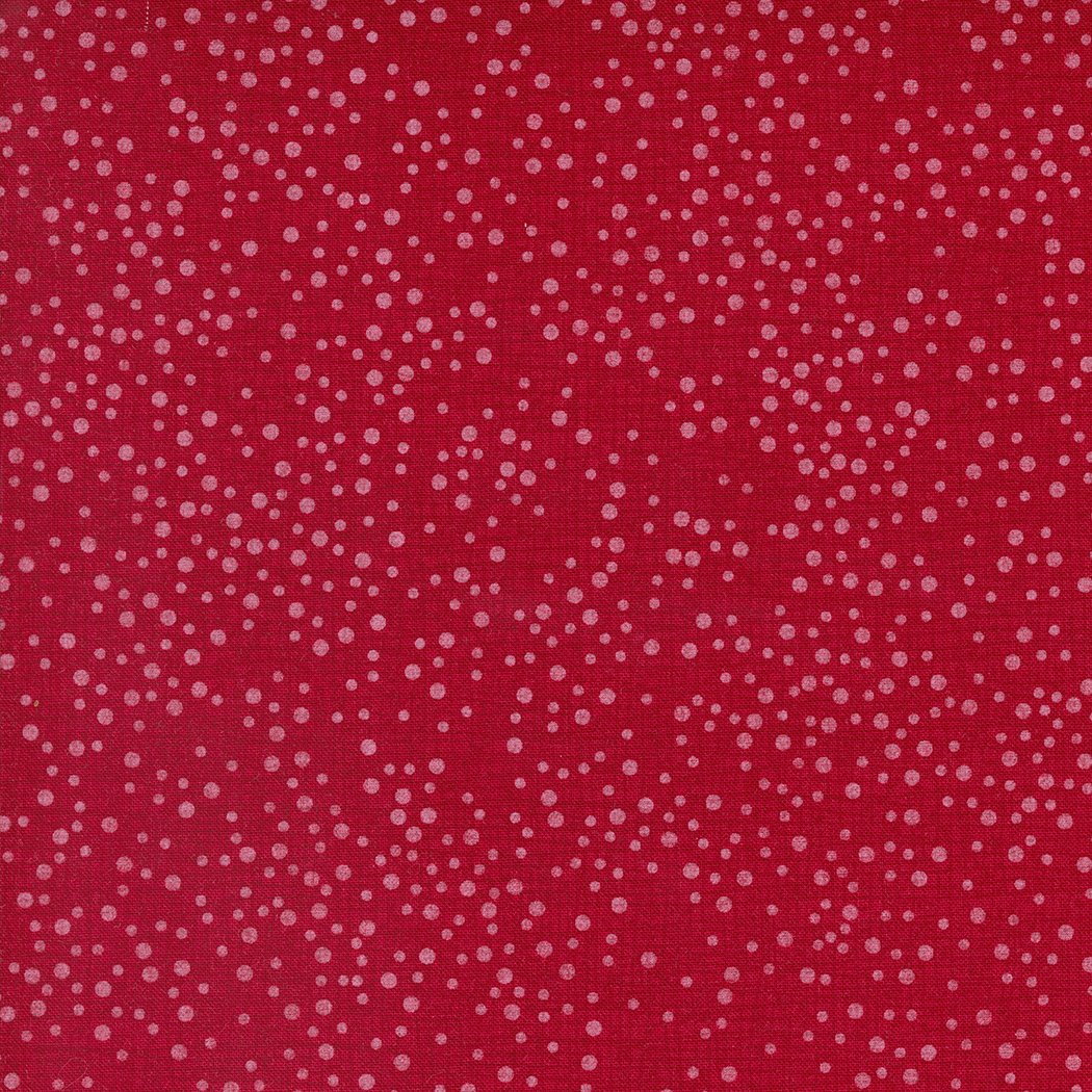 Dotty Thatched - Crimson