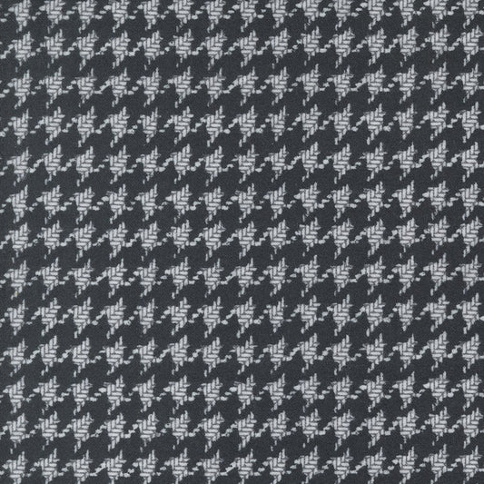 Farmhouse Flannel 3 - Houndstooth - Black Top Ro
