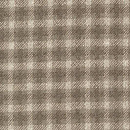 Farmhouse Flannel 3 - Square Plaid - Cocoa