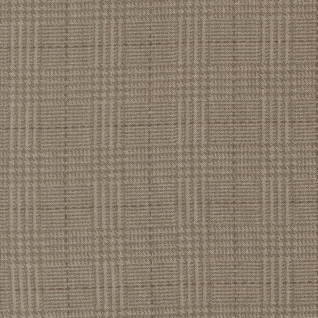 Farmhouse Flannel 3 - Box Check - Cocoa