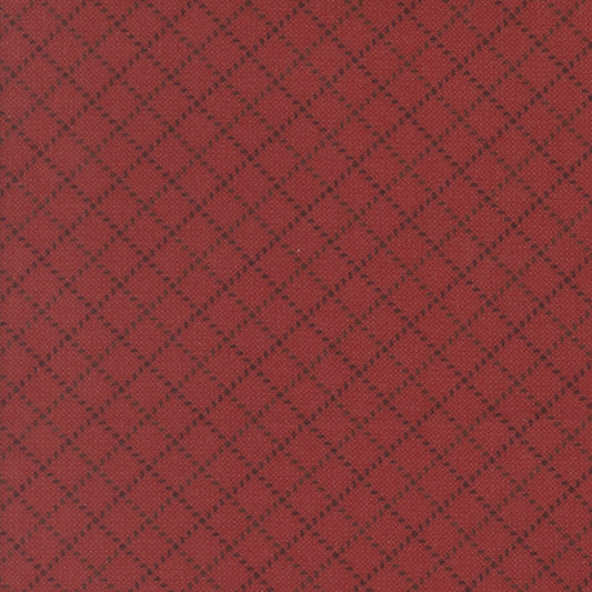 Prairie Gatherings Flannel - Stitched - Brick