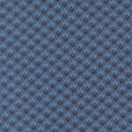 Pattern of blue flowers on a blue background