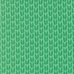Green patterned fabric texture