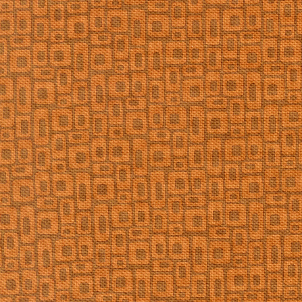 Brown geometric patterned fabric texture