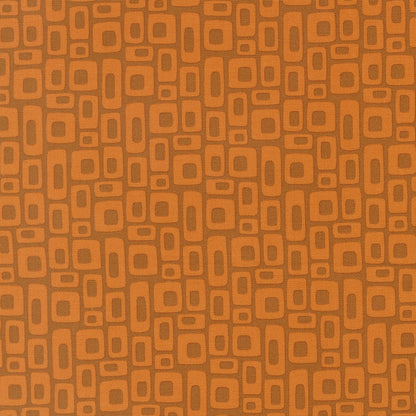 Brown geometric patterned fabric texture