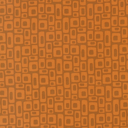 Brown geometric patterned fabric texture