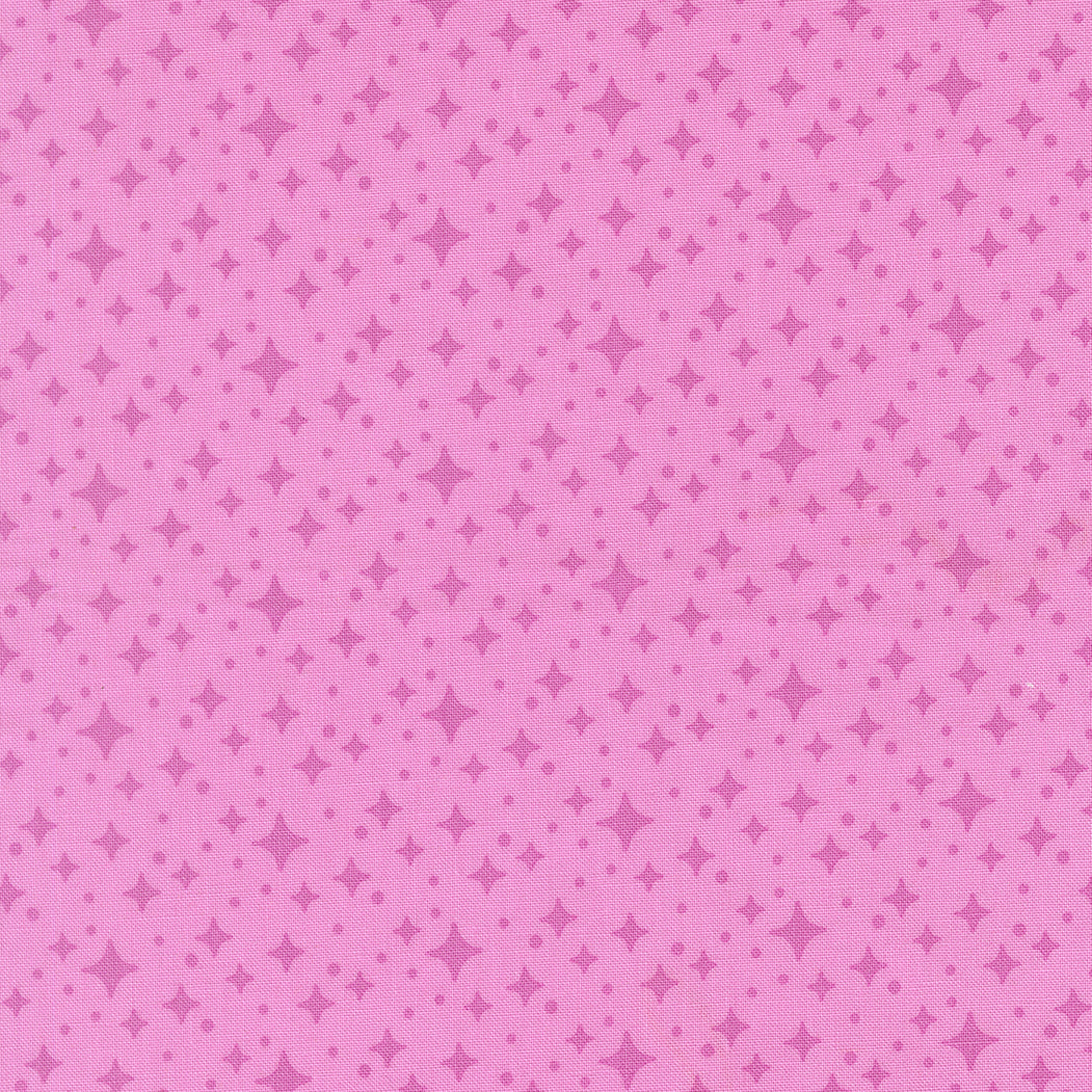 Pattern of small diamond shapes on a pink background