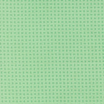 Green patterned background with small spool design