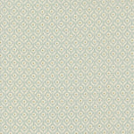 Patterned fabric with small floral design on a light blue background