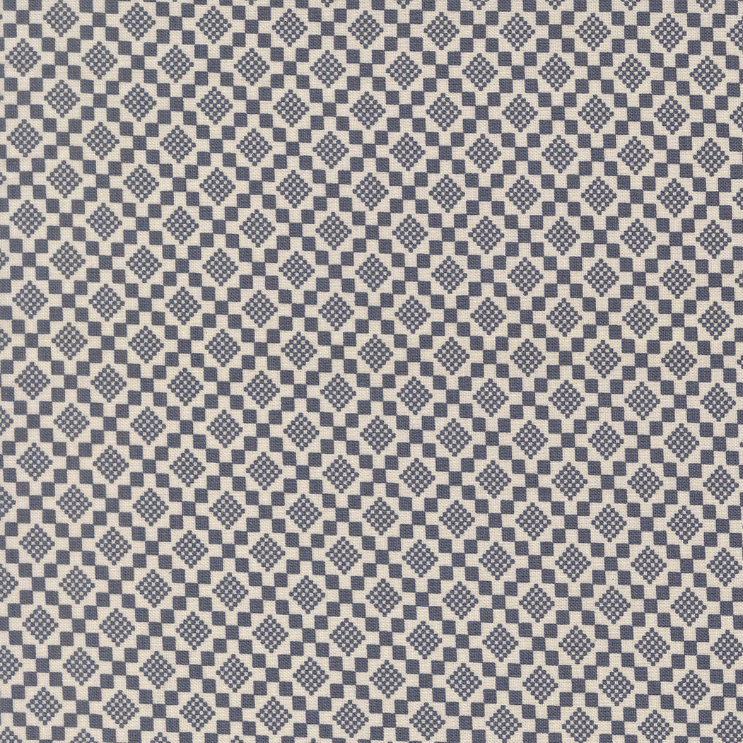 Patterned fabric swatch with geometric design
