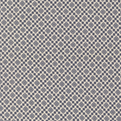 Patterned fabric swatch with geometric design