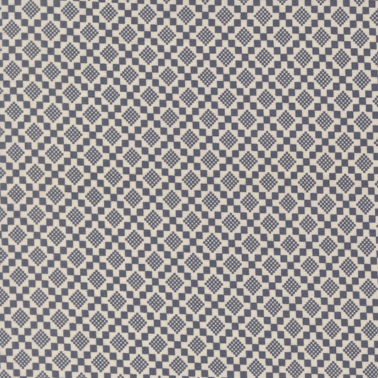 Patterned fabric swatch with geometric design