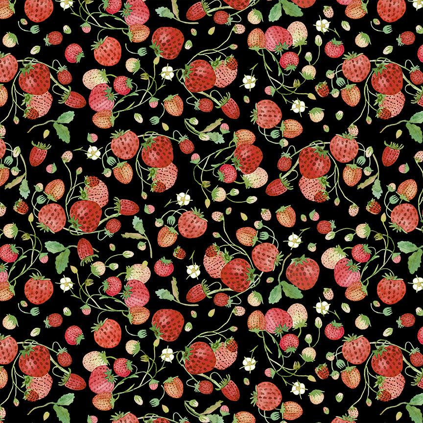 Forest Fruits - Strawberries - Black