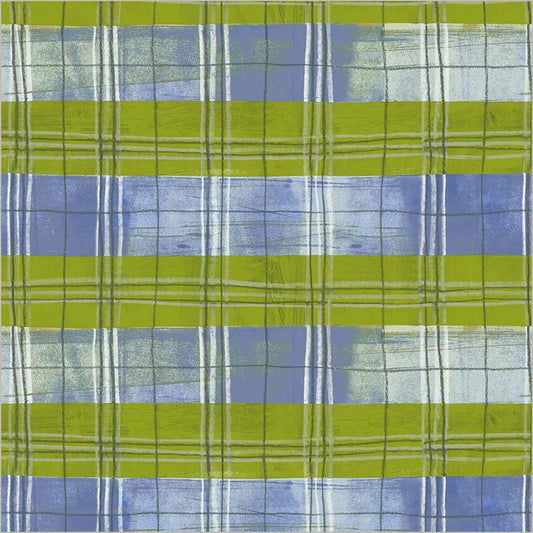 The Plaid One - Cool Lime Plaid