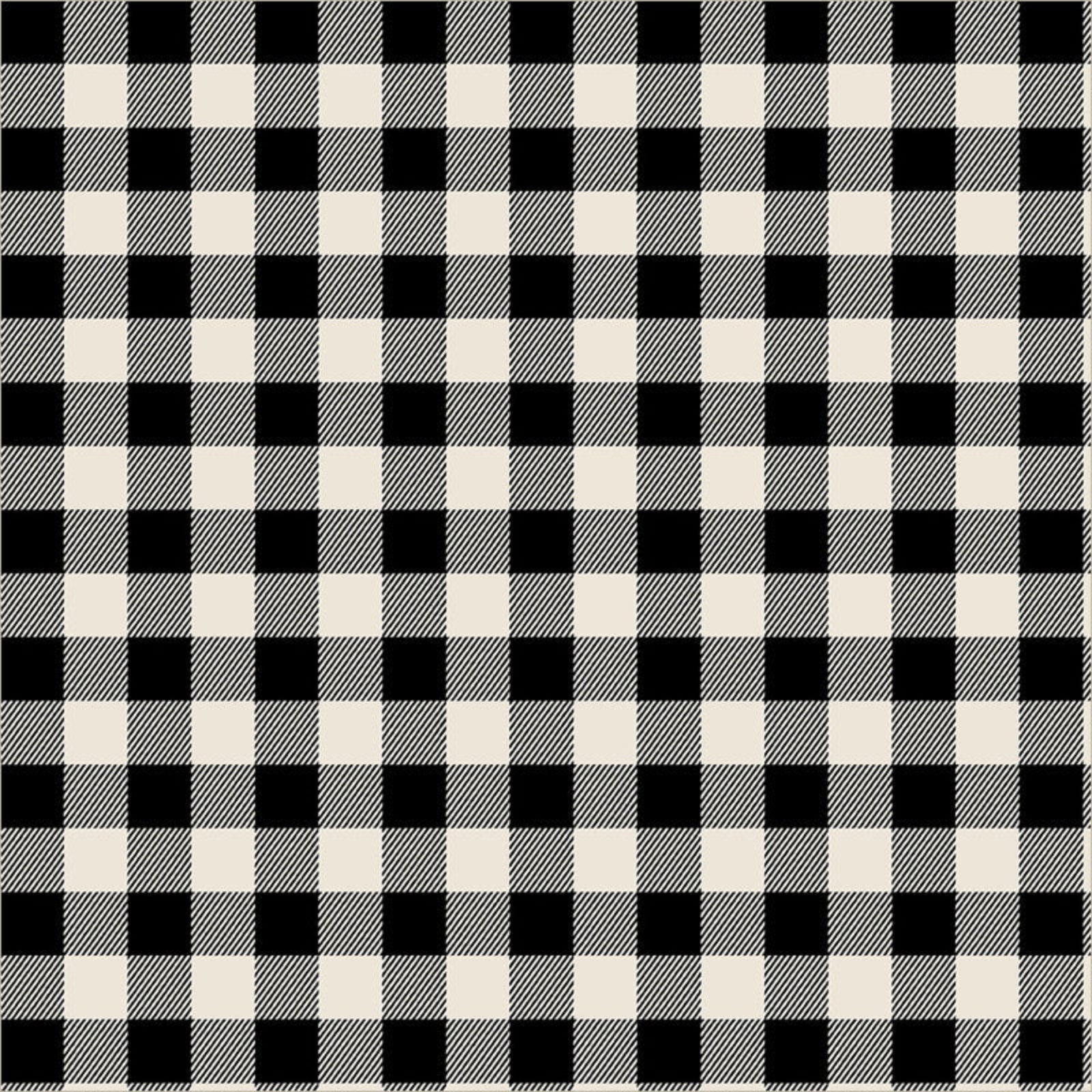 Black and white checkered pattern