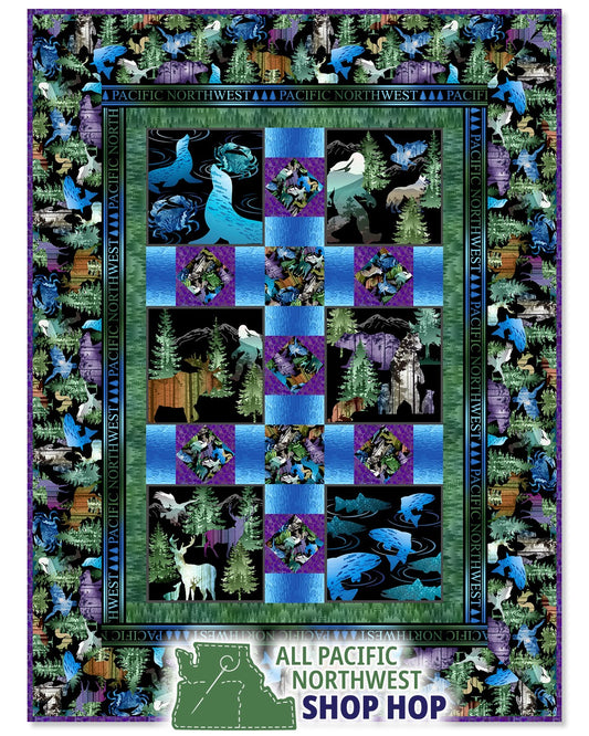 Pre-Order - All Pacific Northwest 2026 Shop Hop Quilt kit