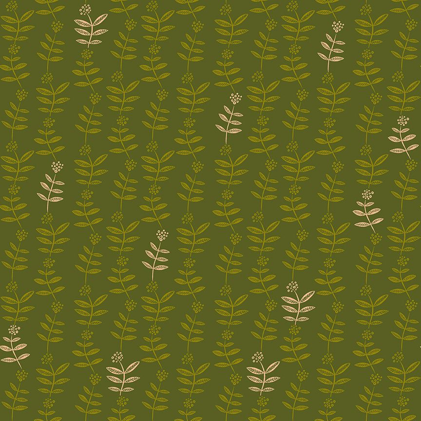 Lush Life - Flower Chain - Olive