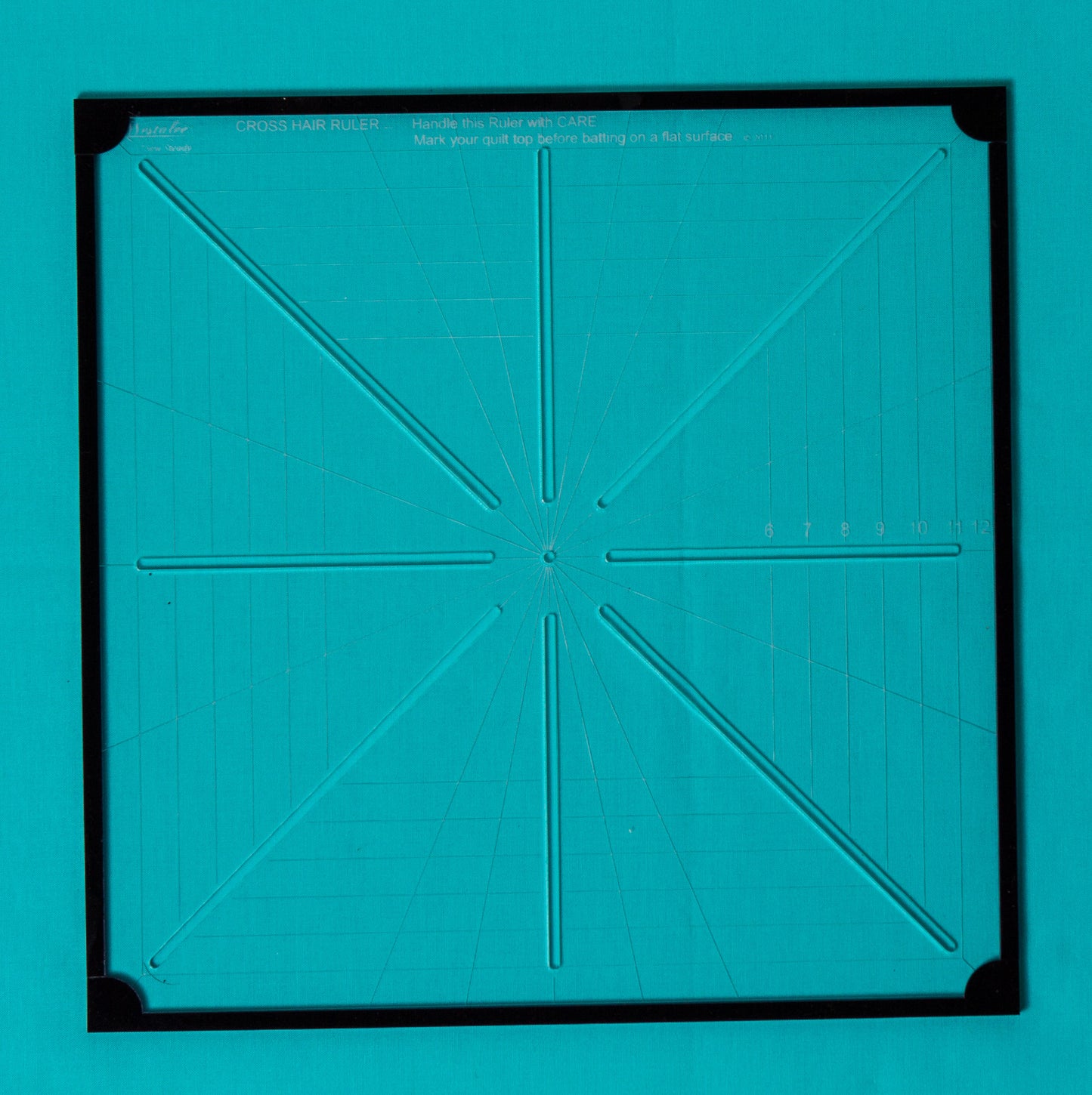 Westalee Cross Hair Square 8pt 8.5"