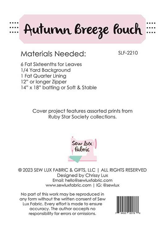 Autumn Breeze Pouch