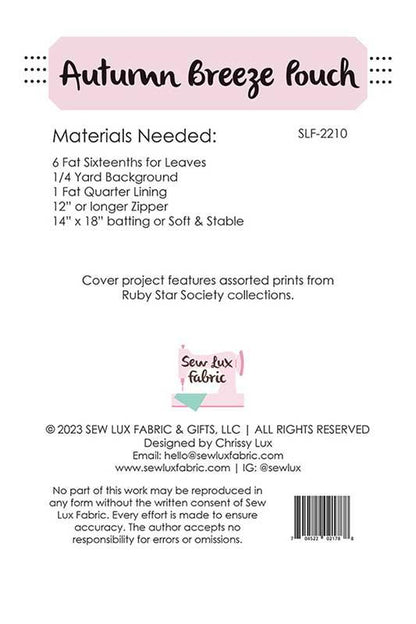 Autumn Breeze Pouch