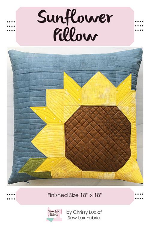 Sunflower Pillow