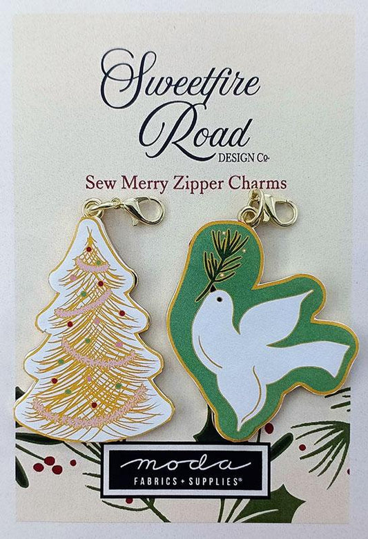 Tree & Dove Zipper Pull