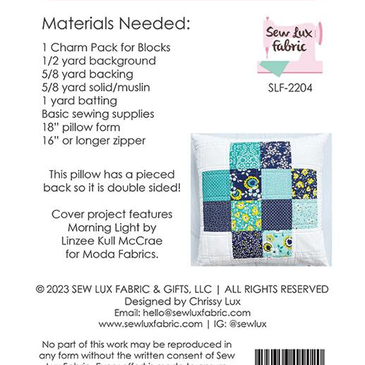 Patchwork Plus Pillow