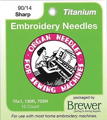 Organ Titanium Sharps 90/14 10pk