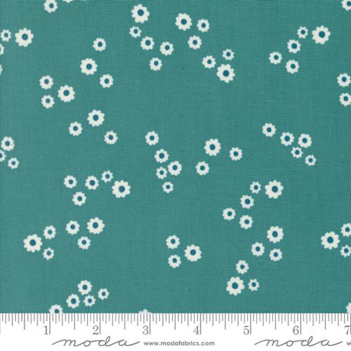 Field of Flowers - Chamomile - Turquoise