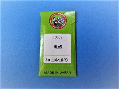 Organ Flat Shank HLx5PD Titanium Sz 110/18 10/pk