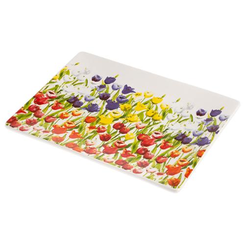 Tulipfield Ceramic Plate