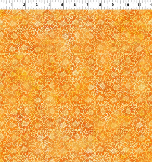 Felicity - Flower Field - Orange