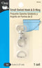 Swivel Hook & D-Ring 1/2" - Nickel