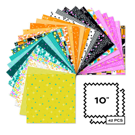 Ghostly Garden - 10" squares