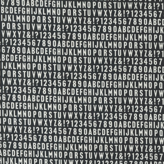 Sable Swan - Alphabet - Ebony