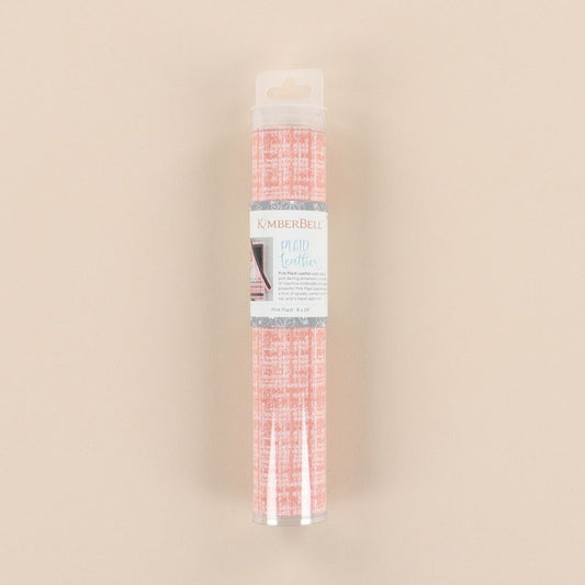 Pre-Order - Kimberbell Embroidery Leather - Pink Plaid