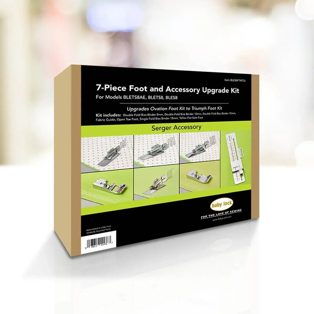 7 Piece Foot & Accessory Upgrade Kit