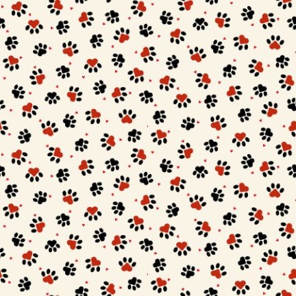 Knit1 Purr2 - Paw Prints