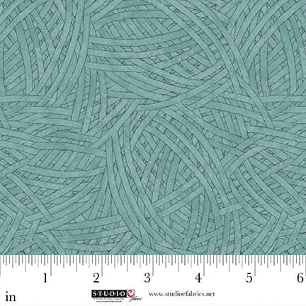 Knit1 Purr2 - Yarn Texture - Medium Blue