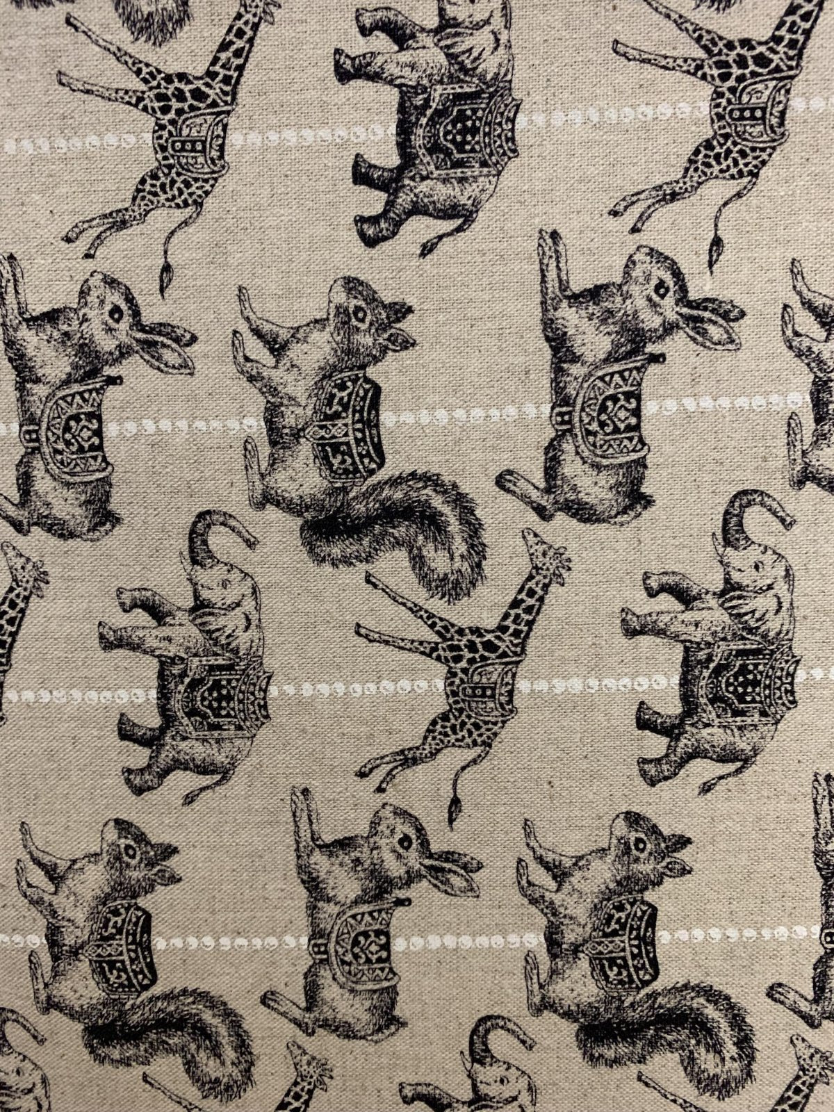 Canvas - Animal Stripe - Natural