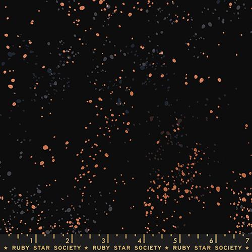 Speckled Canvas - Metallic Black