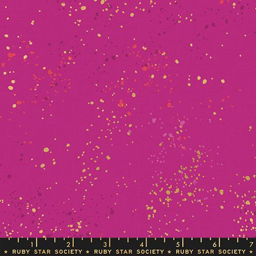 Speckled Canvas - Metallic Berry