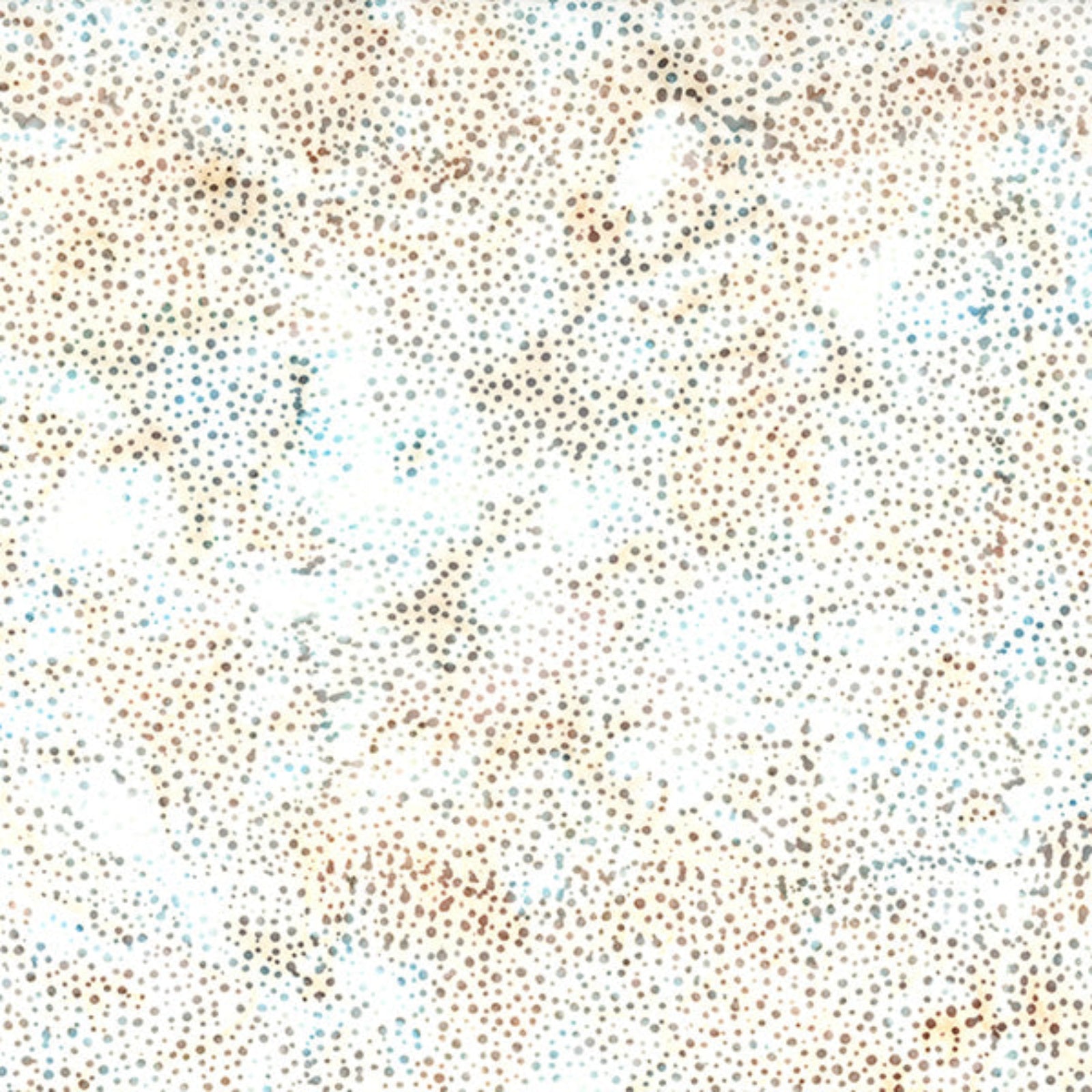 Pattern of small multicolored dots on a light background