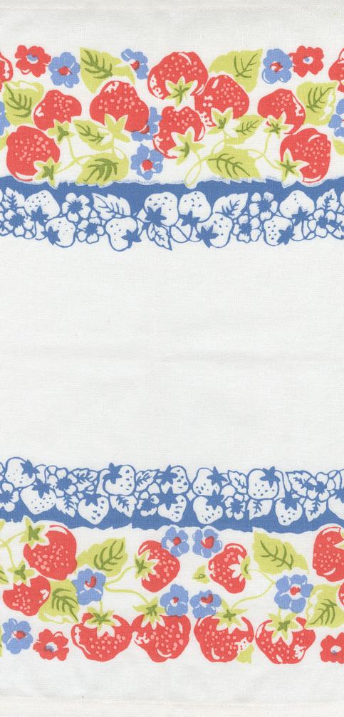 16" Toweling - Rosie Strawberries