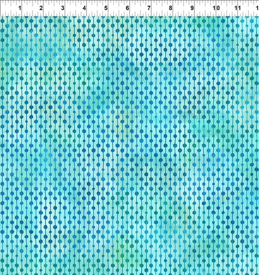Felicity - Dot Stripe - Teal