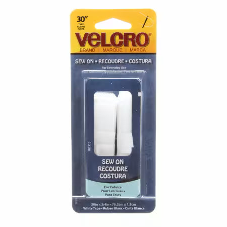 VELCRO (R) Brand 3/4"x30" Strip - White